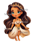 Pocahontas Decal & Acrylic Blank COMBO
