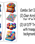 BINGO! Hair Clip UV DTF/Blanks Combo