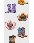 Boots Hats Pen Wrap UV DTF