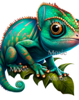 Chameleon Decal & Acrylic Blank COMBO