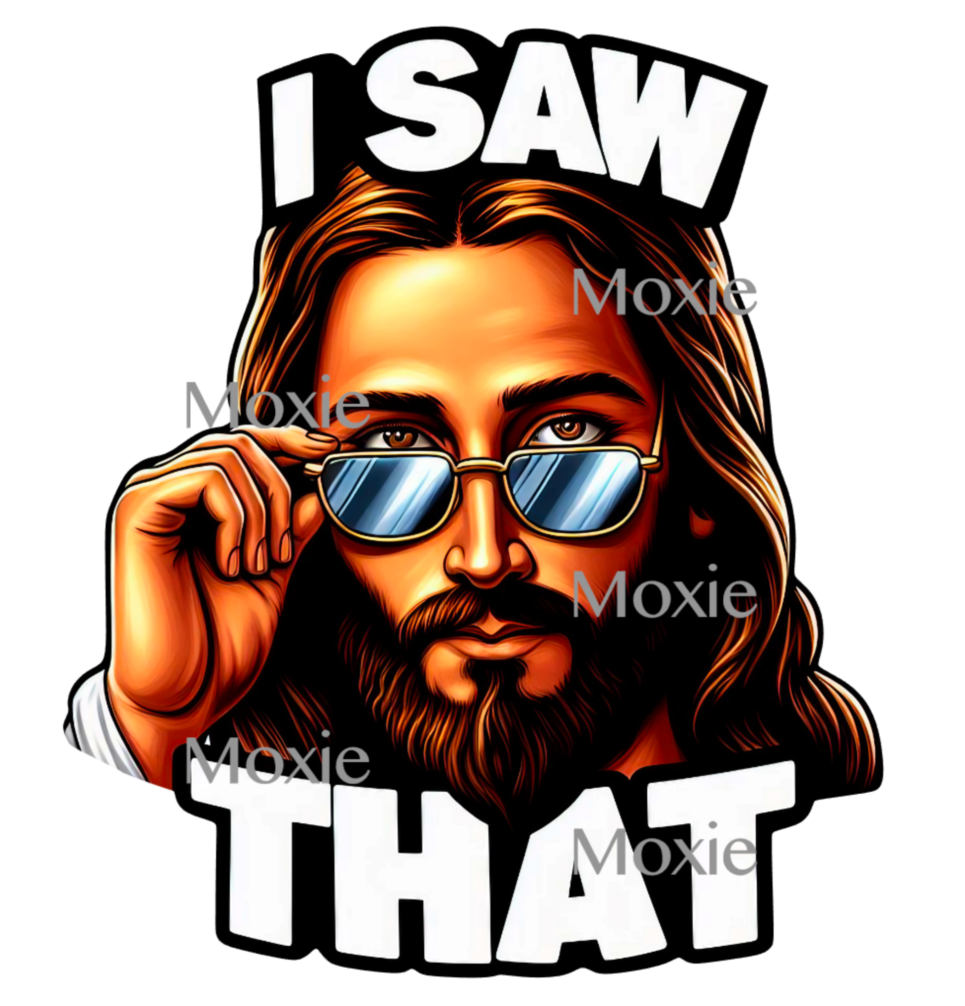 Jesus I Saw That Decal & Acrylic Blank COMBO – Moxie Vinyls