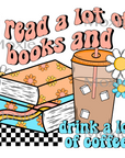 Read Books Drink Coffee Decal & Acrylic Blank COMBO