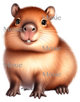 Capybara Decal & Acrylic Blank COMBO
