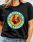 Fluent fowl language DTF Transfer