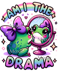 Am I The Drama Decal & Acrylic Blank COMBO
