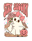 Stay Spooky Ghost UV DTF Transfer