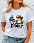Frog Diddly Squat DTF Transfer