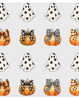 Ghost Pumpkins Pen Elements UV DTF