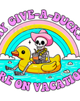 My Give-A-Ducks Decal & Acrylic Blank COMBO