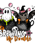 Brewing Up Trouble Decal & Acrylic Blank COMBO