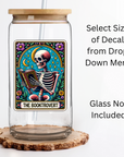 Tarot The Booktrovert UV DTF