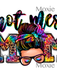 Hot Mess Mom UV DTF
