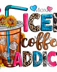 Iced Coffee Addict UV DTF