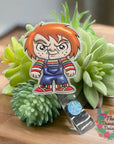 Chucky 3D Inflated Decal & Acrylic Blank COMBO