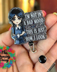 Wednesday Bad Mood Decal & Acrylic Blank COMBO