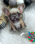 French Bulldog Pup Decal & Acrylic Blank COMBO