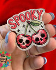 Spooky Cherries Decal & Acrylic Blank COMBO