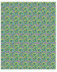 Colorful Psychedelic 8 Faux Leather