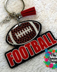 Football Ball Word Acrylic Blank