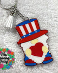 Patriotic Gnome Acrylic Blank