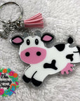 Jumping Cow Acrylic Blank