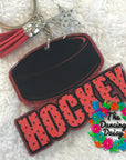 Hockey Word Acrylic Blank