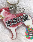 Schipperke Dog Profile Acrylic Blank