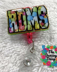 RDMS Badge Reel Blank