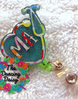 Nurse Heart Monogram Acrylic Blank