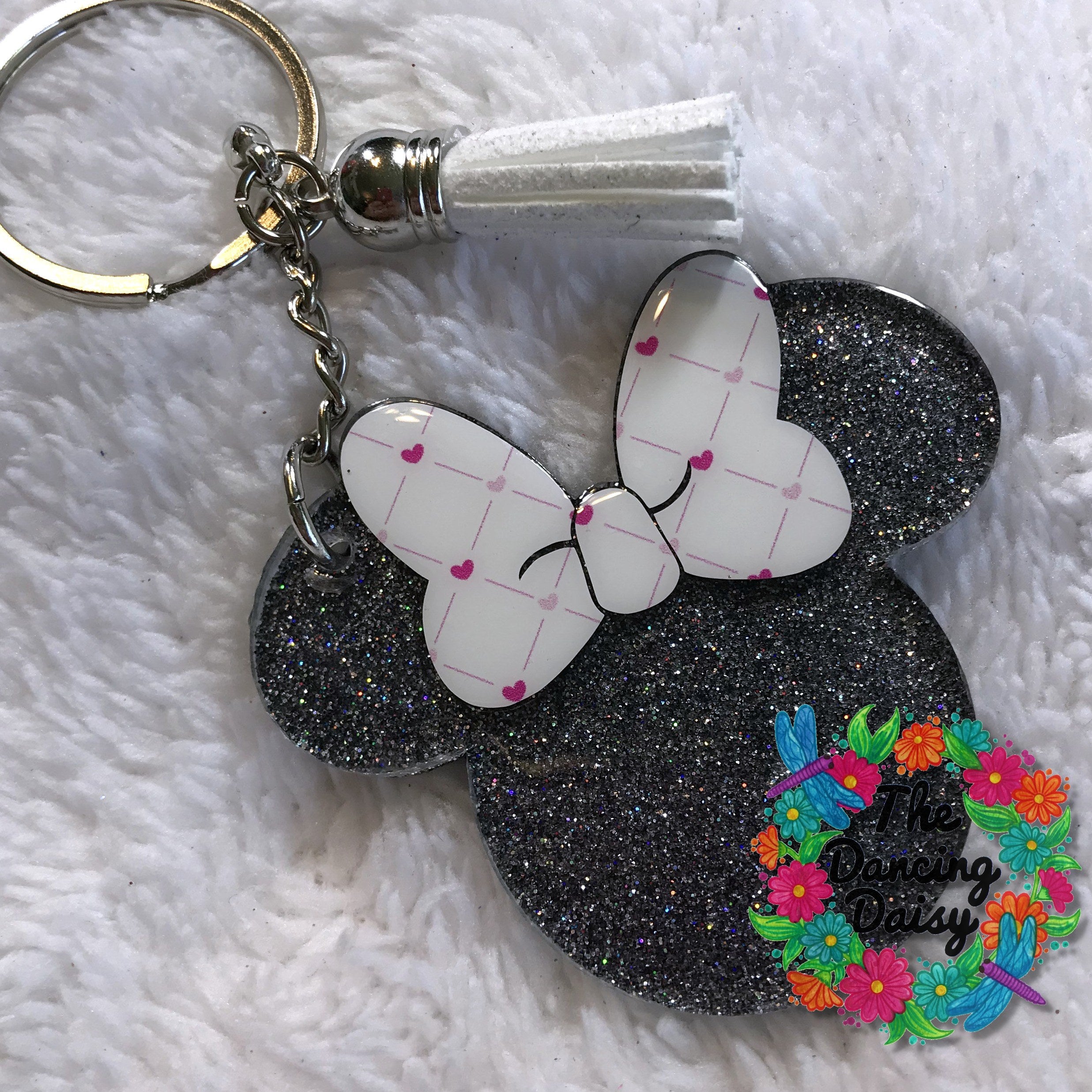 Love Mouse Ears Acrylic Key Chain Blank – Moxie Vinyls