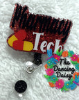 Pharmacy Tech Acrylic Badge Blank