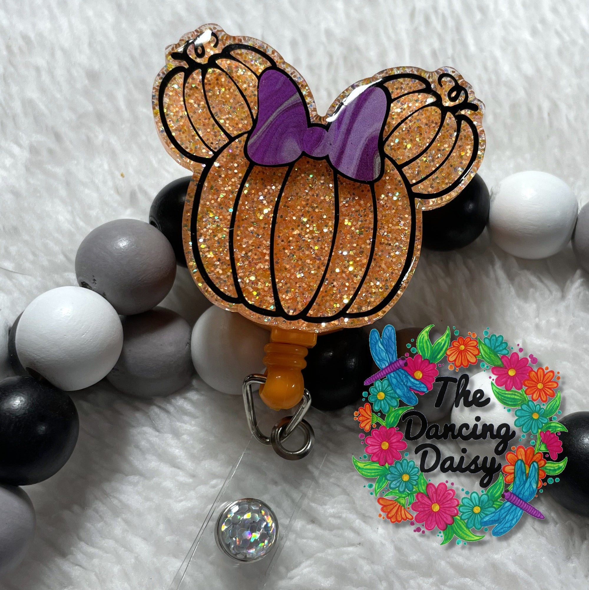 Minnie Pumpkin Acrylic Blank