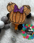 Minnie Pumpkin Acrylic Blank