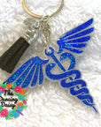 Caduceus Acrylic Blank