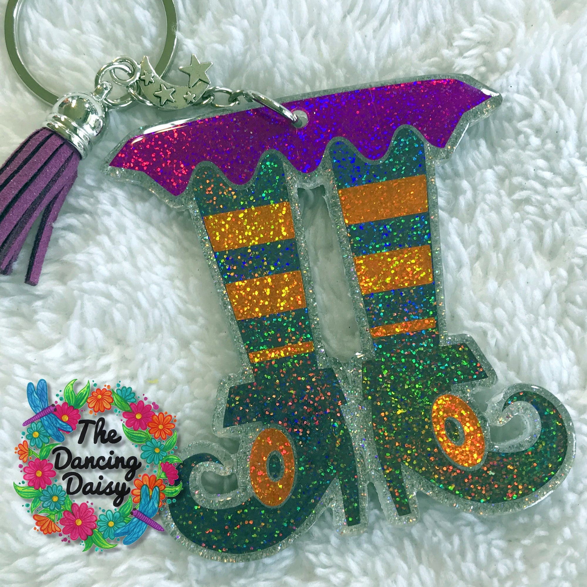 Witch Legs Feet Acrylic Blank