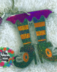 Witch Legs Feet Acrylic Blank