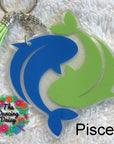 Pisces Zodiac Acrylic Blank