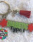 Diabetic Type 1 Alert Acrylic Blank