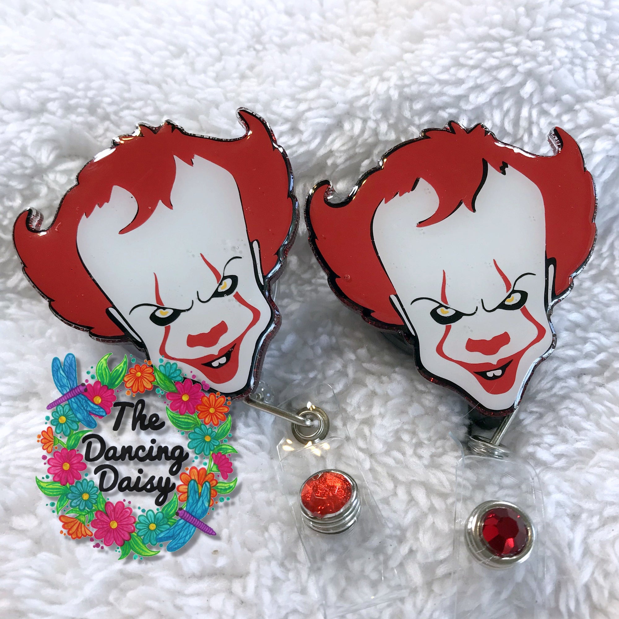 Evil Clown Acrylic Blank