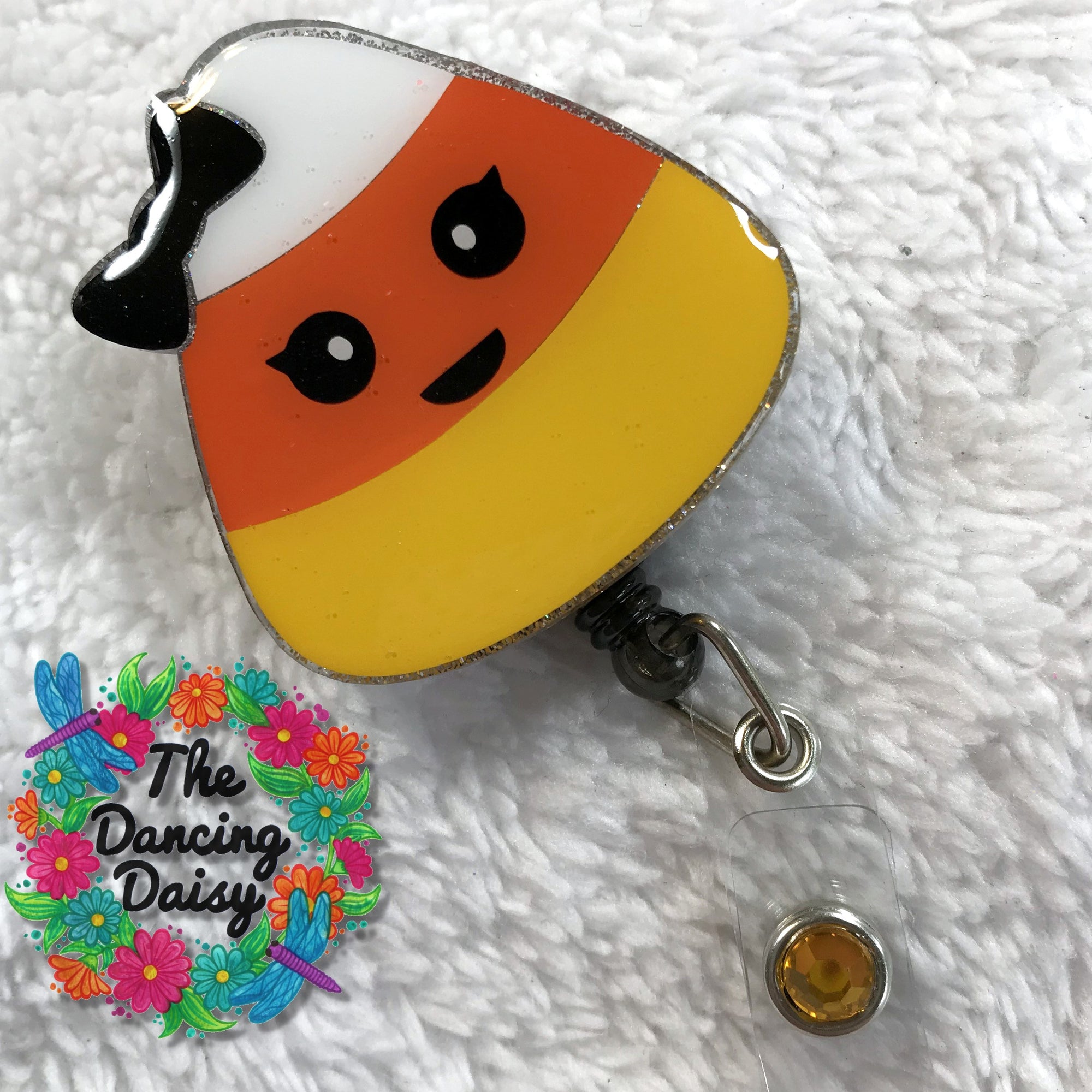 Candy Corn Girl Acrylic Blank