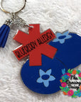 Blueberry Fruit Allergy Acrylic Blank