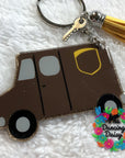 Delivery Truck Acrylic Blank