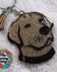 Labrador Dog Face Acrylic Blank