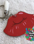 Lips Kissing Acrylic Blank