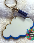 Fluffy Cloud Acrylic Blank