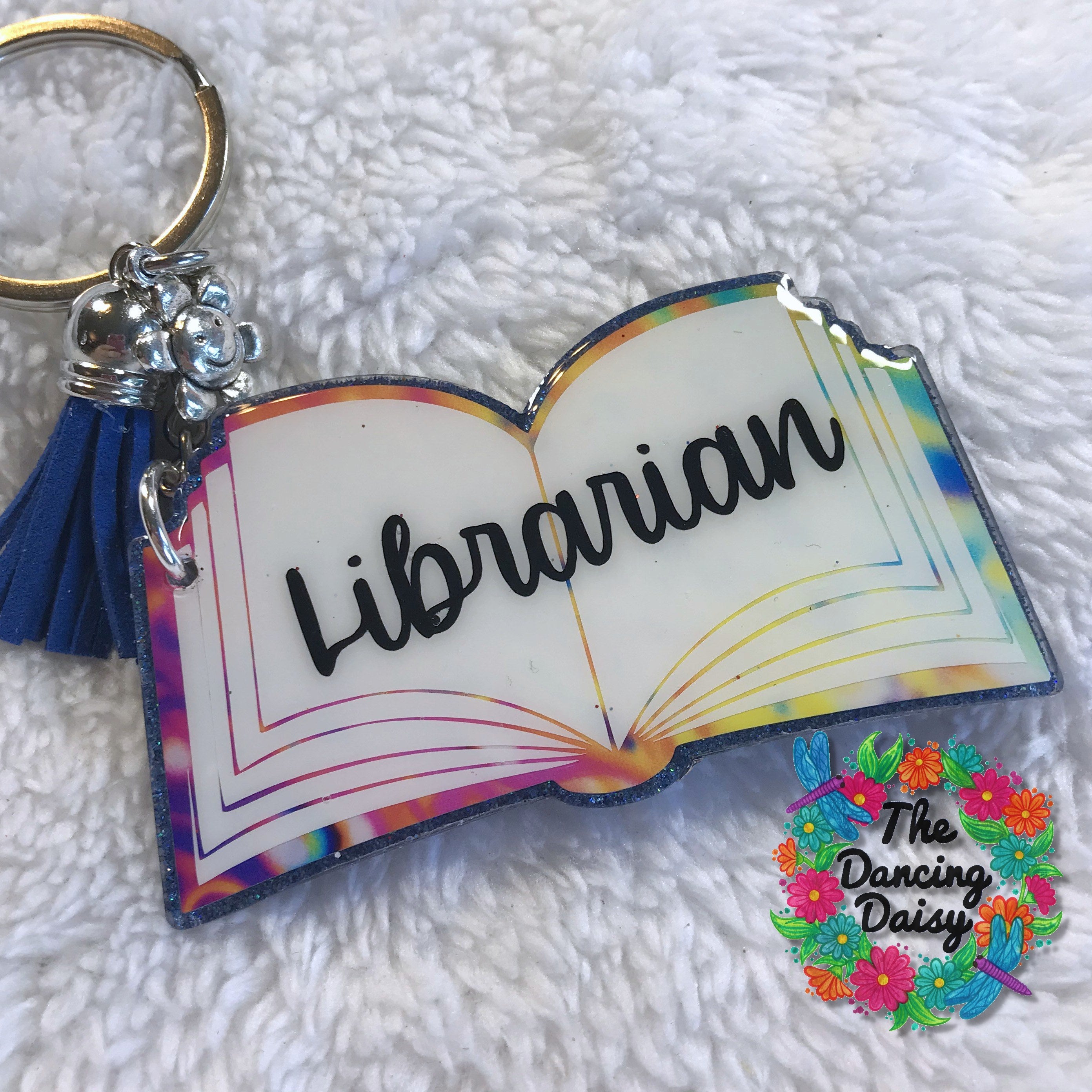 Blank Acrylic notebook and/or pencil keychain – Kenzie's Corner Boutique