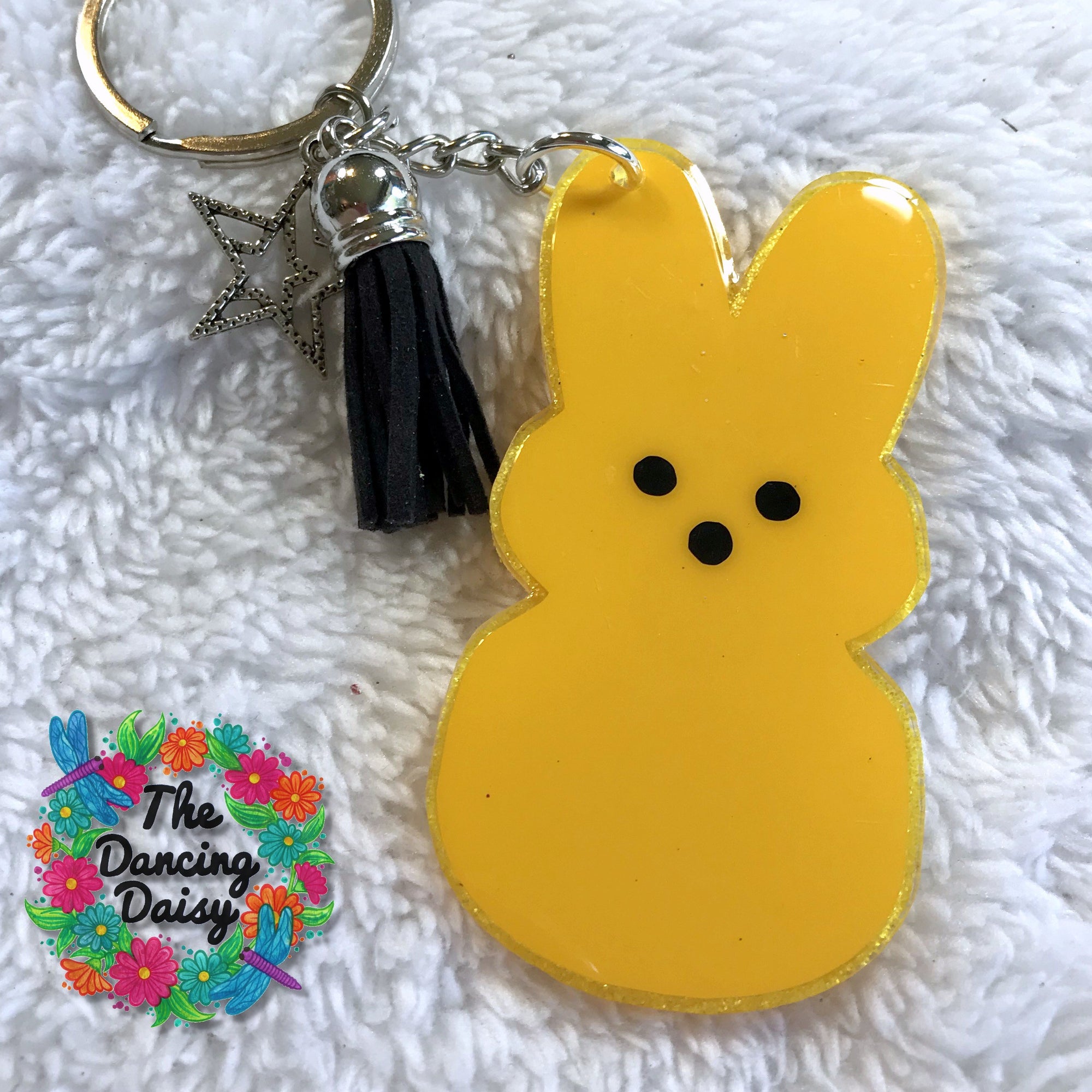 Marshmallow Bunny Peep Acrylic Blank