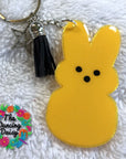 Marshmallow Bunny Peep Acrylic Blank