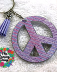 Peace Sign Acrylic Blank