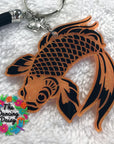 Koi Fish Acrylic Blank